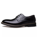 Men's Classic Brogue Leather Shoes Formal Business Wedding Shoes Pointed Toe Oxford_vogvips.com