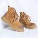 Martin Boots Men's Shoes Tooling Thick-soled Heightening Locomotive Wind Big Yellow Boots Short Boots_vogvips.com
