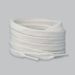 Small White Shoes Shoelace Rope White Cotton Shoelace Men And Women Pure White Beige Flat_vogvips.com