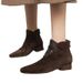 ShoeVault Fashion With Fleece Lining Martin 2025 Autumn Winter New Retro Thick Heel Slimming Suede Pointed Toe Mid-Heel Short_vogvips.com