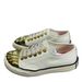 2025 European And American Runway Metal Toe Canvas For Women Low-Cut Couple Style Fashion Shoes New Export Flat Heel_vogvips.com