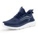 Thick Sole Running Shoes Men's Cushioned Lightweight Wide Fit With Arch Support For Swollen Feet Outdoor Sneakers_vogvips.com
