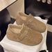 2025 Vintage Internal Height Increase Fleece-Lined Warm Shoes For Women New Versatile Comfortable Slip-On_vogvips.com