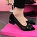 Mesh Single Shoes Women's Low Heel Versatile Hollow Mesh Women's Shoes Pointed Thick Heel Sandals Simple_vogvips.com