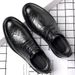 Suitable For All Seasons Brogue British Style Groomsmen Black Bridegroom Business Formal Suit Casual Leather Men's Wedding Shoes_vogvips.com