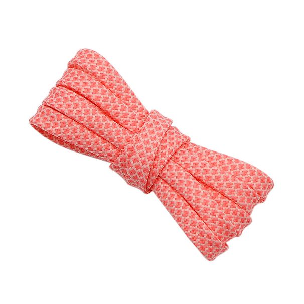 Plaid Two-tone Solid Color Flat Shoelace Canvas Shoes Board Shoe Rope_vogvips.com
