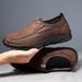 2025 Men's Casual Shoes Men Handmade Retro Breathable Flat Loafers Moccasins Dress Comfortable Slip On Driving Shoes Zapatillas_vogvips.com