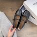 Soft-soled Mary Jane With Round Toe And Shallow Cut, 2026 Spring New Model, Versatile For Commuting, Single-strap Flat_vogvips.com