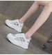Hollow And Breathable Mesh Dad Shoes For Women, Thick-soled Versatile Leisure Sports, Super Fire Little White Shoes For Women_vogvips.com