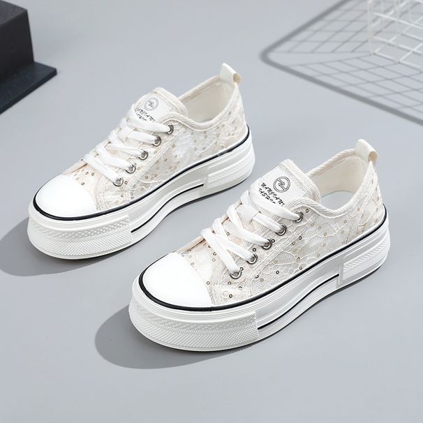 Women Casual Shoes Mesh Versatile Durable Sneakers Footwear_vogvips.com