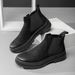 European Warm Series Wenzhou Men' Shoe Winter New Trendy Caual High-top Martin Veratile Fleece-lined Snow Fahion Korean Style Short_vogvips.com