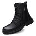 Men's Boots Fleece Thermal Martin Boots Men's High-top First-layer Medium-high-top First-layer Tooling Short Boots_vogvips.com