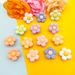 Resin Small Flower Can Love Card Shoe Flower Shoe Buckle_vogvips.com