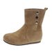 Unique Style Slouch Short For Women 2025 Autumn Winter Thick Heel Square Toe Western Cowboy Riding Martin Boots_vogvips.com