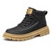 Men's Invisible Inner Heightening Shoes High-top Sports And Leisure Heightening Shoes Platform Tooling Shoes Martin Boots_vogvips.com
