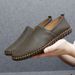 Jumpmore New Style Casual Handmade Moccasins Leather Loafers Men Driving Shoes Size 39-48_vogvips.com