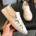 Trendy brand cowhide sandals 2024 summer leather men's outerwear roman shoes breathable trendy casual hollow beach shoes_vogvips.com