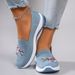 Spring New Women's Fashionable, Breathable, Lightweight, Non-slip, Wear-resistant, Casual Sports Shoes, Flat Shoes_vogvips.com