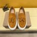 Men's 2025 New Model Genuine Leather Slip-On Casual Retro Trendy Loafers Fashionable Low-Top Lazy Shoes_vogvips.com