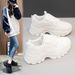 Women's Dad Shoes 2025 New Popular Model Spring And Autumn Mesh Breathable Versatile Thick-soled Casual Running Sneakers_vogvips.com