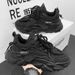 Summer New Breathable Mesh Korean Edition Trendy Versatile Thick Sole Sports Casual Dad Shoes Men's_vogvips.com