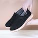 Winter New Old Beijing Cloth Shoes Men's Velvet Thickened Warm Cotton Shoes Non-slip Soft Sole One Pedal Low-top Snow Boots_vogvips.com