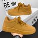 Men's shoes new summer breathable hot style thick sole versatile wheat color casual shoes men's net celebrity height increase sports shoes_vogvips.com