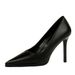 3255-2 Fashionable Banquet Shoes With Thin Ultra Heels, Waterproof Platform, Shallow Mouth Pointed Single Shoes, Women's_vogvips.com