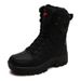 「XGXC」2024 New Winter Snow Boots, Fleece-lined High-top, Versatile Outdoor Hiking Cotton-padded Boots, Large Size Couples_vogvips.com
