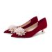 25ss Xiuhe Wedding X338-58 New Bridal 2025 Red High Heels Small Stiletto Dress Shoes Size 34-43_vogvips.com