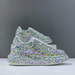 Water-drill Street Dad Shoes For Women, 2023 New Style, Slimming, Classic Casual Mai Kun Thick-soled Leisure Shoes_vogvips.com