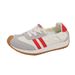 2025 Little White Shoes Women's Summer New Korean Version Ins Female Students Leisure Sports Versatile Board Shoes Street Shot W6010_vogvips.com