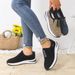 Women's Casual Plus Size Slip-On Running Shoes Comfortable Outdoor Sports Spring New Style_vogvips.com
