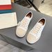 Sheepskin Version~ Velcro Large-Toe Shoes 2025 Summer New Model Genuine Leather Round-Toe Lace-Up Thick-Soled Closed-Toe_vogvips.com