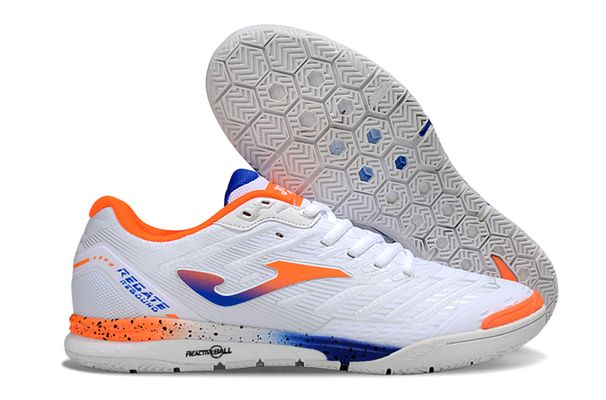 Use Low Heel With Flat Anti-slip To For Resistant Indoor Durable Suitable Shock-absorbing Twisting Sole JOMA IC Football Shoes_vogvips.com