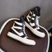 Men's Shoes Genuine Leather Couple Casual Shoes Street Dance Shoes 20 Autumn And Winter Thick Bottom Korean Version High Top Personality Short Boots_vogvips.com
