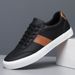 Men's Fashionable Casual Sports Sneakers - Round-Toe Lace-Up Design, Offering A Comfortable Experience Suitable For All_vogvips.com
