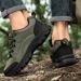Outdoor Hiking Shoes Men Shoes Low-top Thick-soled Anti-slip Breathable Comfortable Men's Shoes Lace-up Casual Sports Shoes Men_vogvips.com