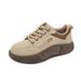 2025 Autumn New White Sneaker Korean Style In Female Student Thick Sole Height Increaing Sport Caual Board Dad_vogvips.com