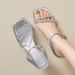 Fashionable Elegant One-strap 2026 Summer New Fashion Sandals, Stunning And Gentle Style, Stiletto High Heels_vogvips.com