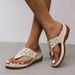 2025 Summer New Large Size Hollow Water Diamond Thick Sole Pinch Toe Cool Slippers For Women_vogvips.com