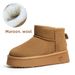 1178225343@qq.com Genuine Leather For Women Thick Sole Sheepskin Wool Integrated 2025 Winter Thickened Warm Non-Slip Short Snow Boots_vogvips.com