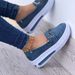 Women's Bullock plus-size women's shoes comfortable casual women's shoes round head lace-up single shoes_vogvips.com