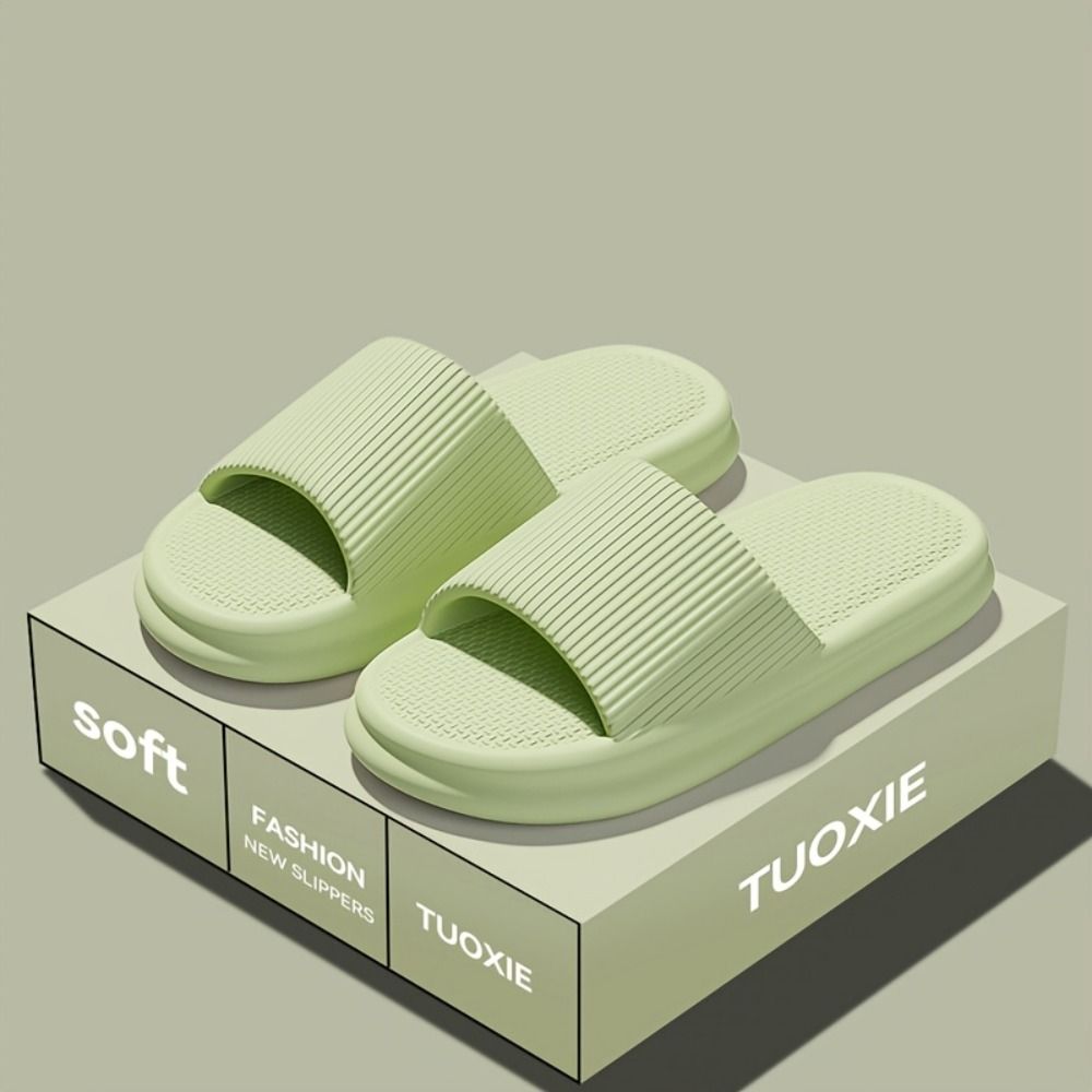 Men Summer Silent Slippers Indoor Home Bathroom Anti-Slip Soft EVA Sole Odor-Proof Sandals For Women Comfort Lightweight_vogvips.com