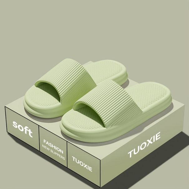 Men Summer Silent Slippers Indoor Home Bathroom Anti-Slip Soft EVA Sole Odor-Proof Sandals For Women Comfort Lightweight_vogvips.com