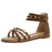 Foreign Trade Sandals 2026 New Versatile Fairy Style Flat Summer Women's Fashion Rivet Roman Shoes 914-1_vogvips.com