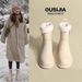 Best Seller Boots, 2025 New Thick Soled&Height Increasing Side Zipper Snow Boots, Winter Warm And Plush Thick Heel Short Boots For Women, Cotton Boots_vogvips.com