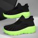 Couple Flying Weaving Sports Casual Shoes Socks Shoes Large Size Heightening Shoes Four Seasons_vogvips.com