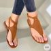 2025 Summer Women's Toe New Large Flat Sandals_vogvips.com