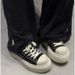 Correct Logo 1 3.0 Cross Flower SMFK Canvas Night Meteor Leather Sneakers Black And White Casual Board Shoes Wilderness New Model_vogvips.com